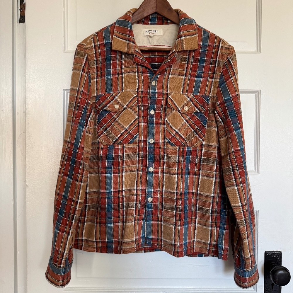 Alex Mill Kent Shirt - Plaid XS
